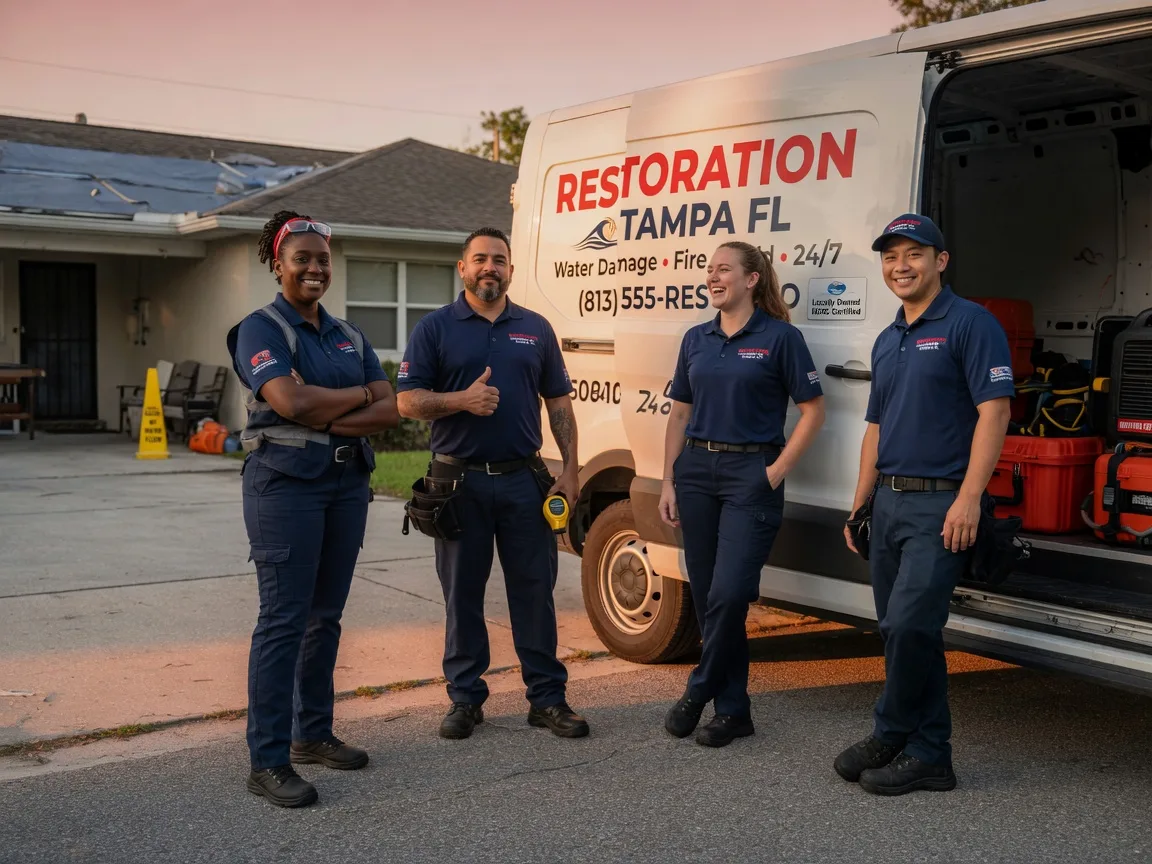 Water Damage Restoration company in Romance, AR